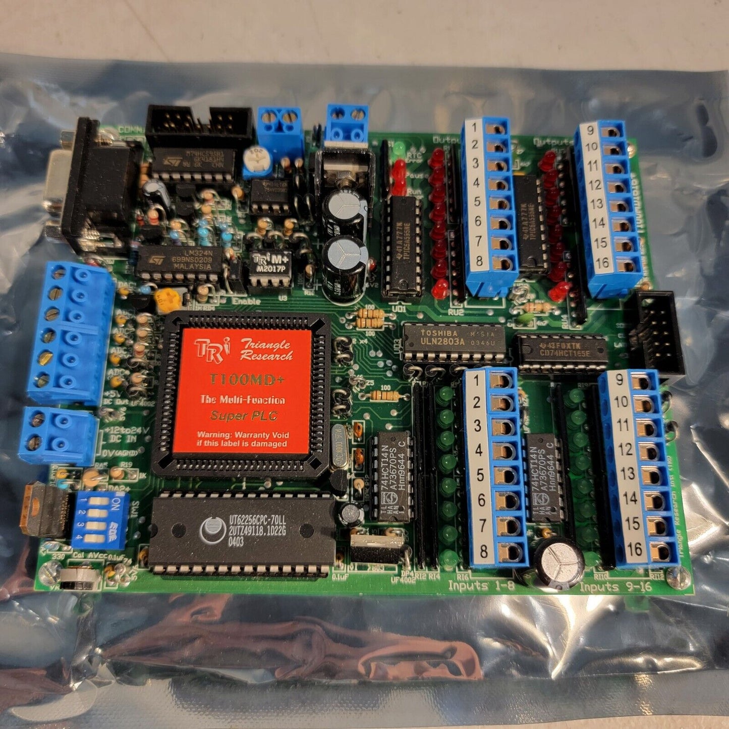 Triangle Research T100MD1616+ Programmable Control Super PLC Board T100MD+