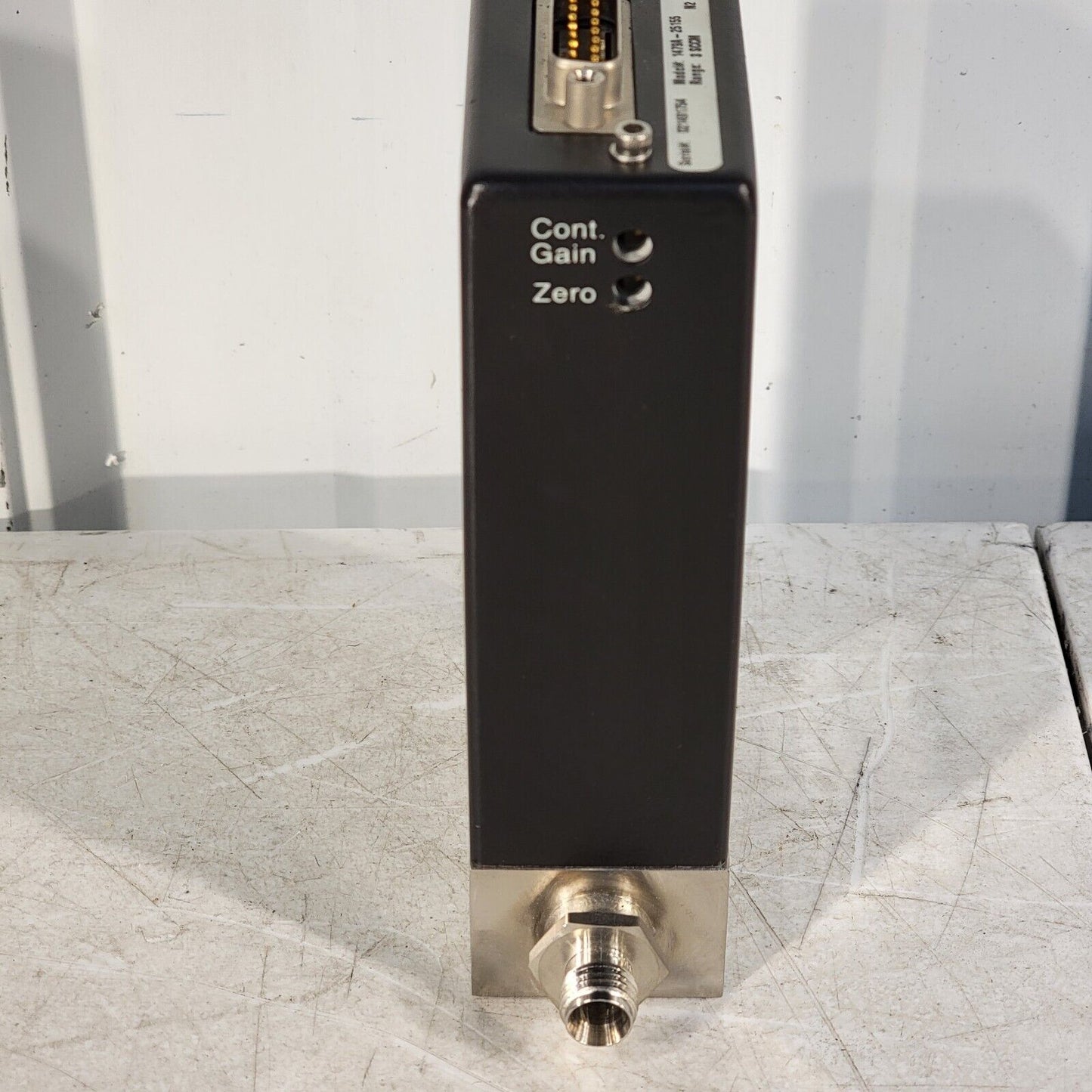 MKS 3 SCCM N2 MFC Mass-Flo Controller 1479A-25155 1/4" Swagelok Tested Works