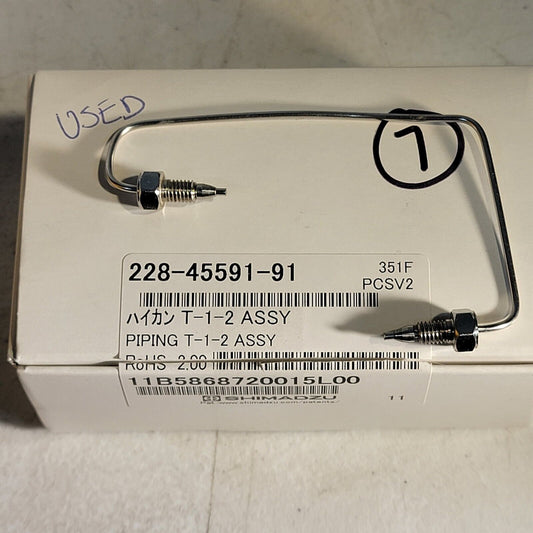 Shimadzu 228-45591-91 Piping For LC-20AD Tubing A Left T-1-2