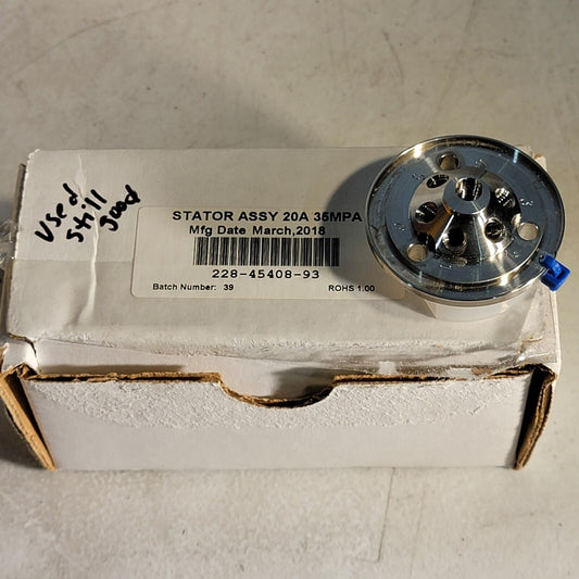 Shimadzu 228-45408-93	High Pressure Valve SS Stator Assembly For SIL-20A 35MPA