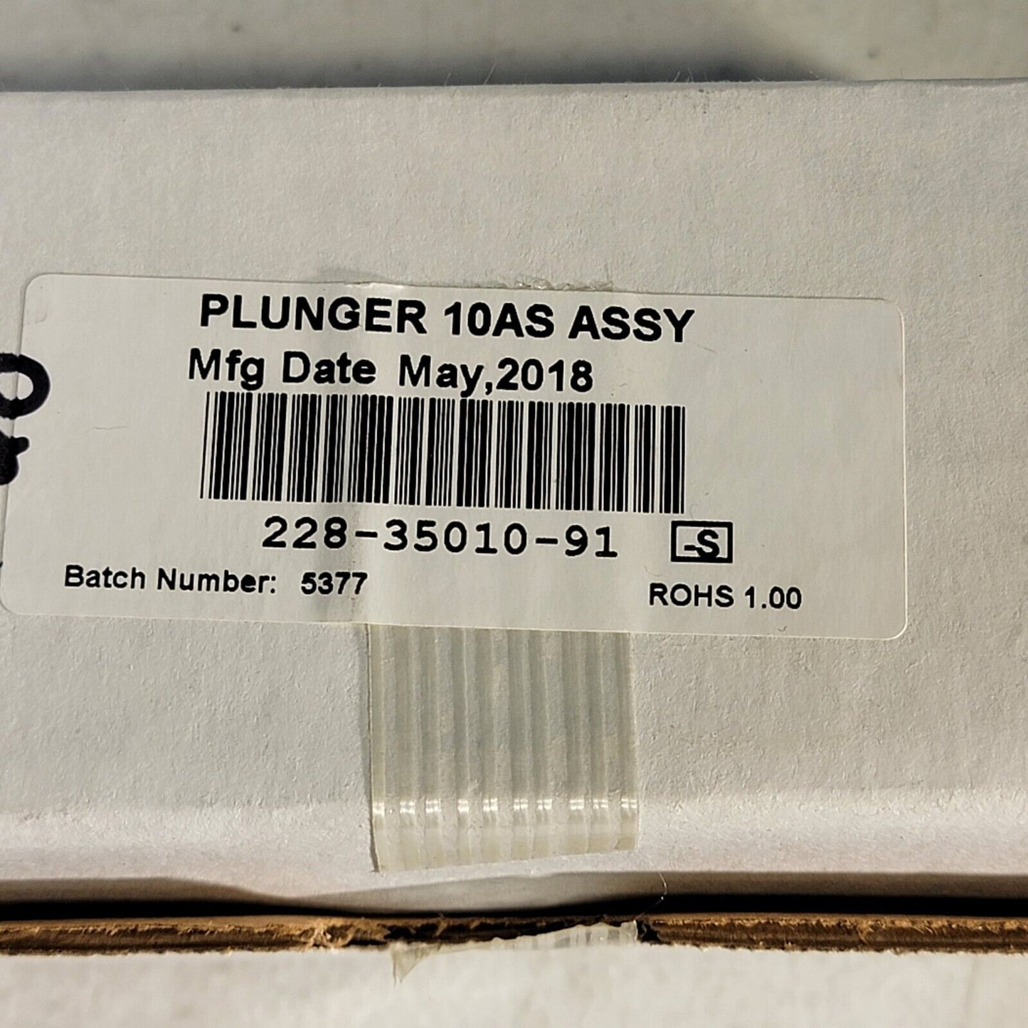 Shimadzu 228-35010-91 Plunger 10AS Assembly