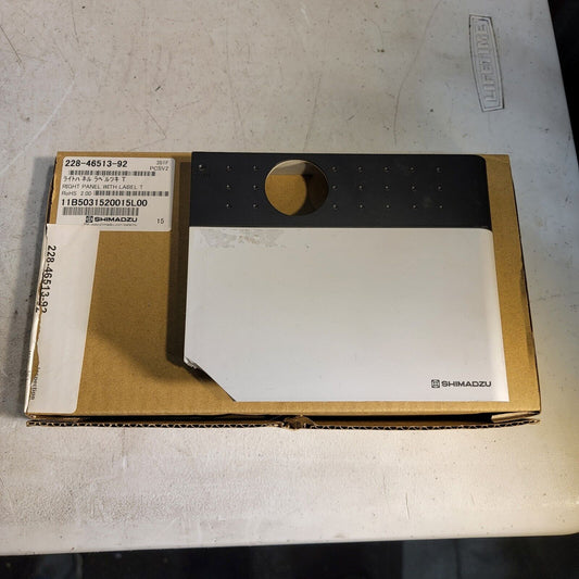 Shimadzu 228-46513-92 Right Panel Door For LC-20AT CHIPPED