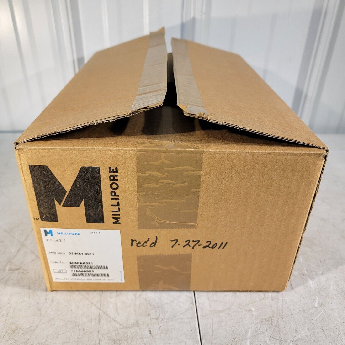 Millipore SIMPAK0R1 OEM Replacement Cartridge Filter (1/pk) SIMPAK 1