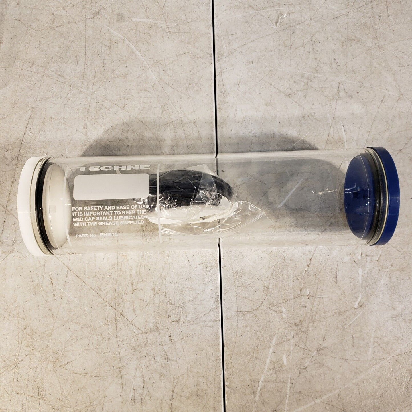Techne FHB15 Stuart Tube 80mm x 240mm w/ Both End Caps And Replacement Seals