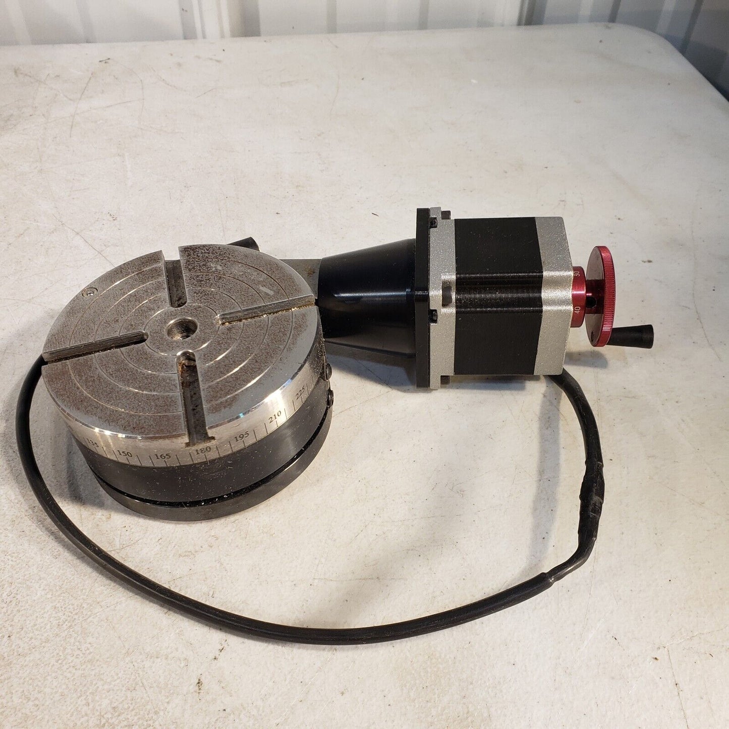 Sherline 3700 Rotary Table w/ Microkinetics 23HT175D Stepper Motor Mini Mill