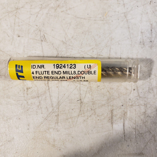 Fette 1503-3 4 Flute End Mills, Double End, 1/4 X 1-1/4 X 3-1/16 KHSS-E930PM