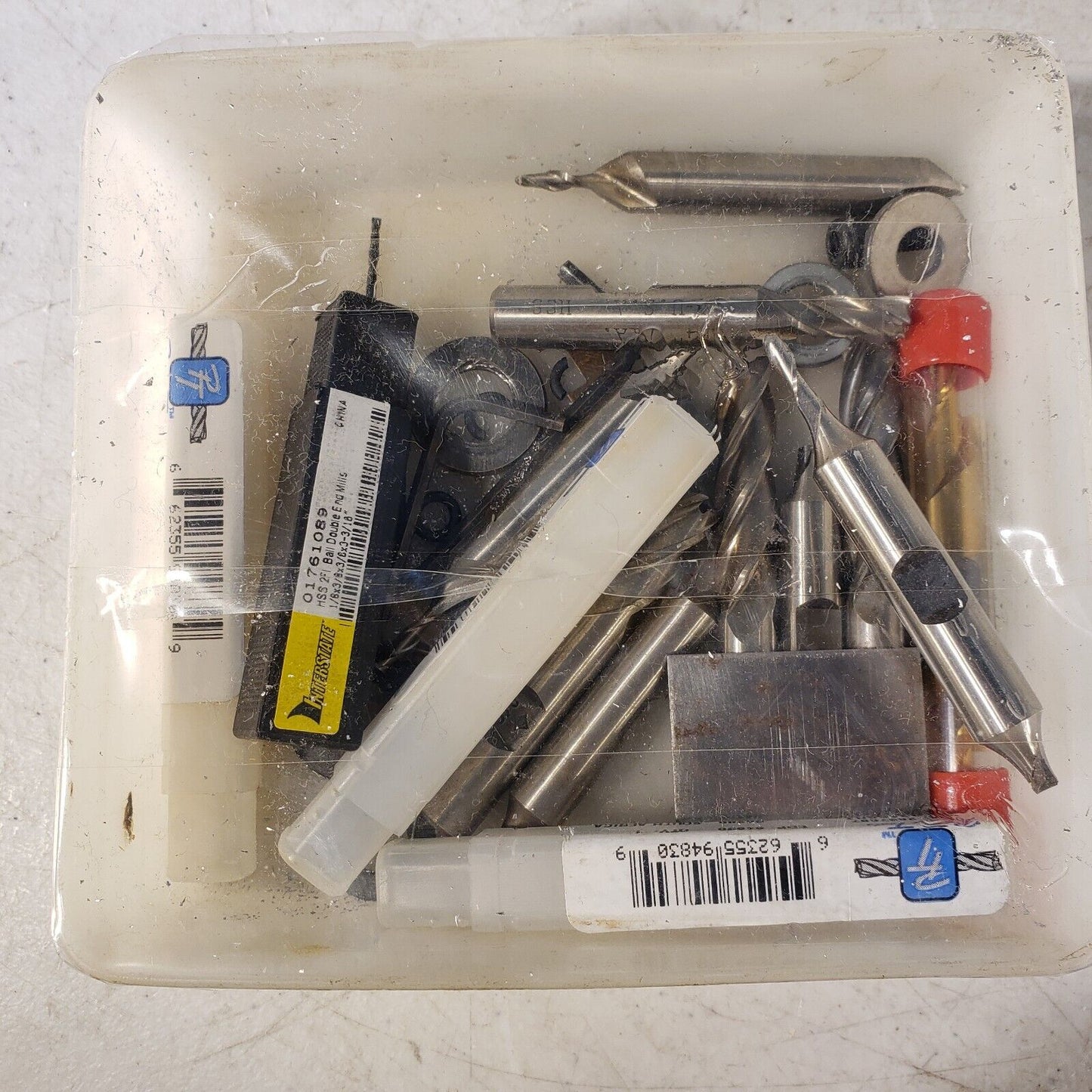 Lot Of Sherline Products, End Mills Double End Mills, Chuck Hardware Mini