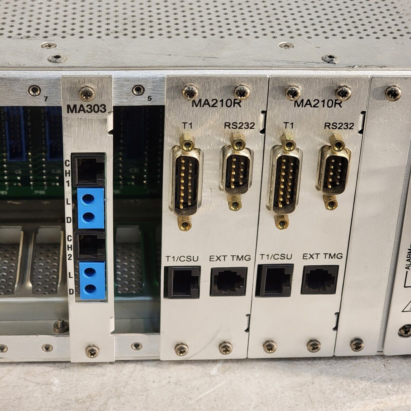 RFL Electronics IMUX 2000 Intelligent Multiplexer w/ MA210R MA303 Cards