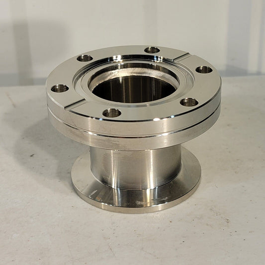 READ- 2.75" CF DN35CF-DN40CF Conflat Adapter KF40 NW40 High Vacuum Flange
