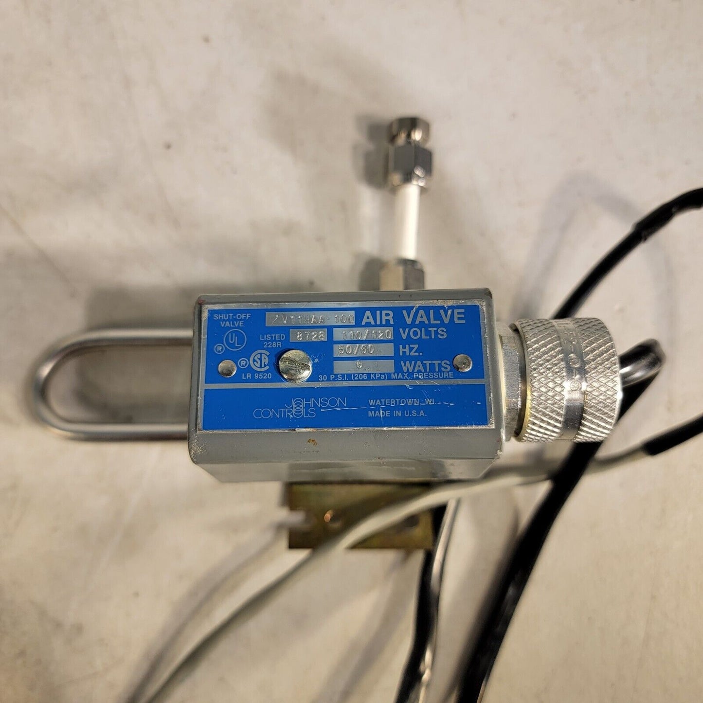 Wika Tronic 891.29.510 Pressure Transmitter w/ Readout -30Hg to 100 PSI 4-20mA