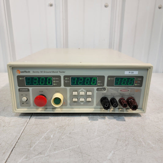 Chroma QuadTech Quad Tech Sentry 50 Ground Bond Tester 30A - Tested Works Well