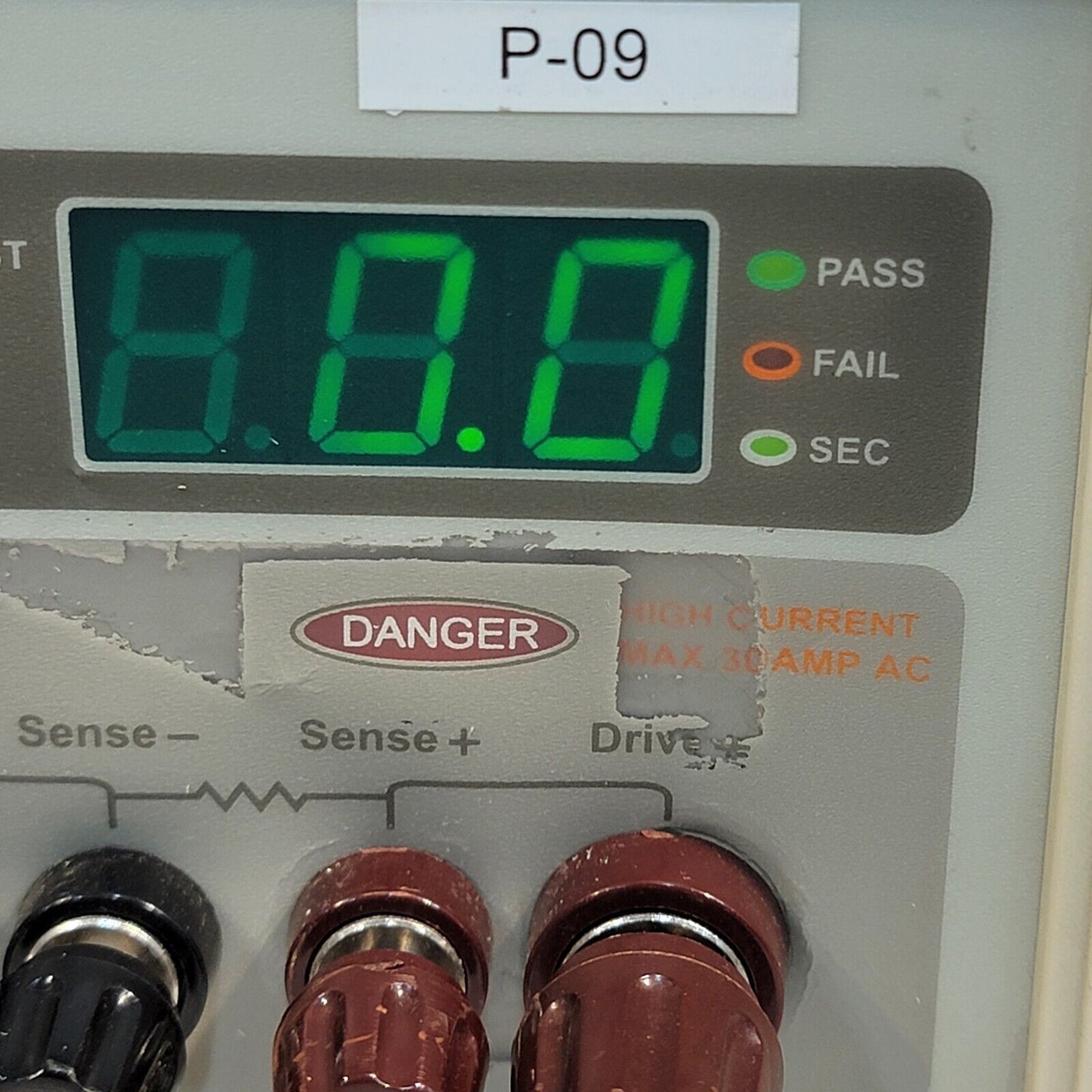 Chroma QuadTech Quad Tech Sentry 50 Ground Bond Tester 30A - Tested Works Well