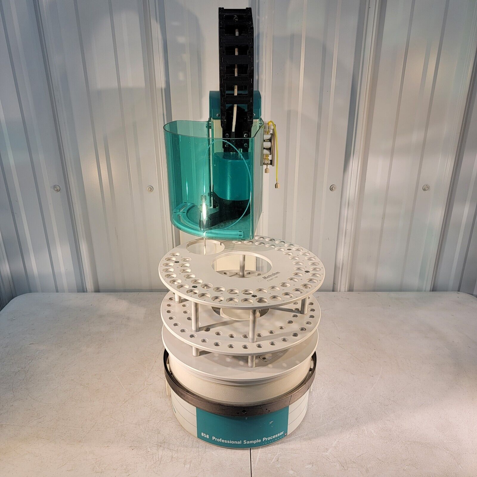 Metrohm 858 Professional Sample Processor Autosampler Machine w/ 54-Sa ...