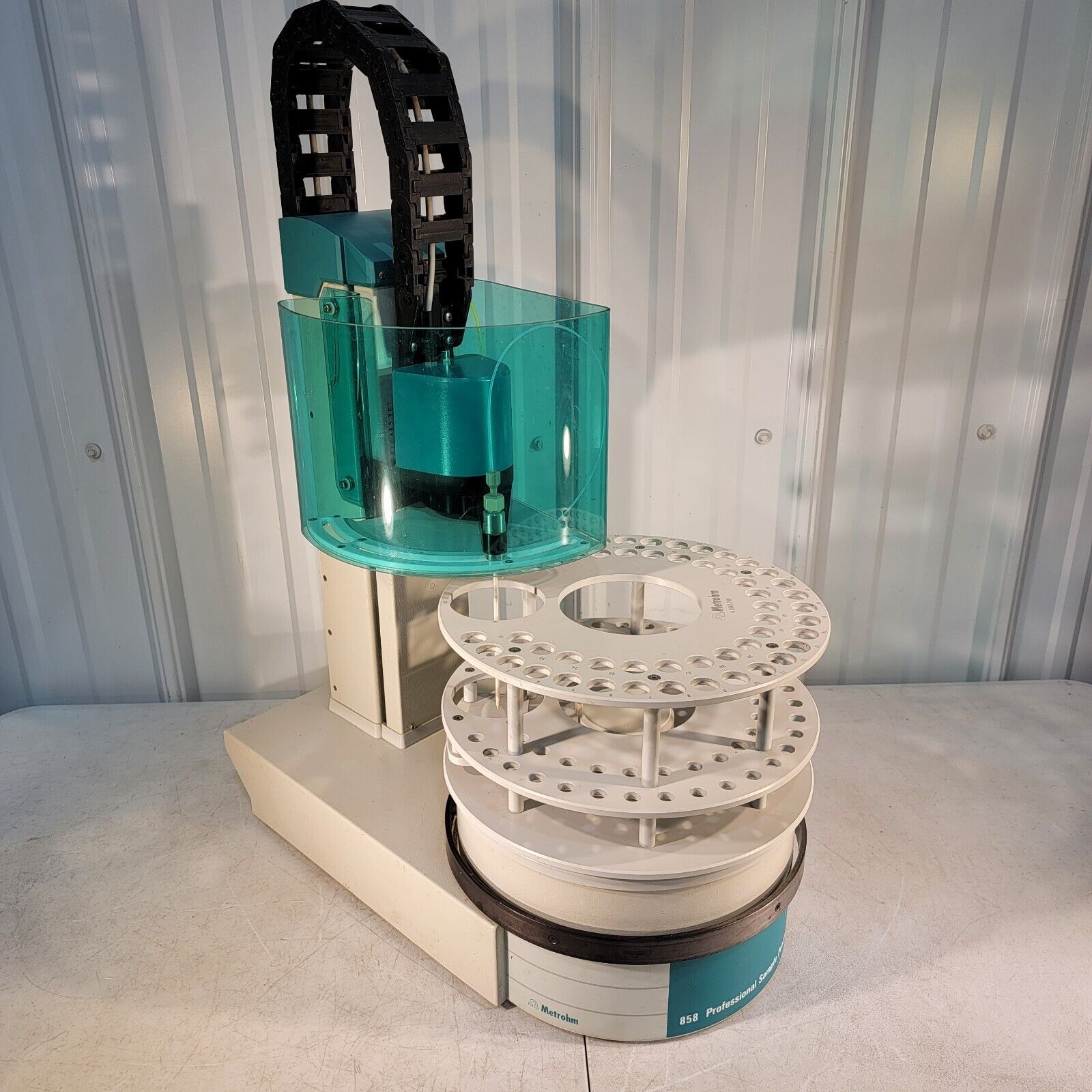Sampling Processer Rm Metrohm 858 Professional Sample Processor Autosampler Machine w/ 54-Sa ...