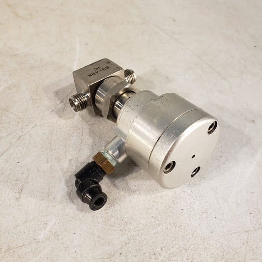 Swagelok SS-4BK-1C 1/4" High Vaccum  Pneumatic Bellows Sealed Valve