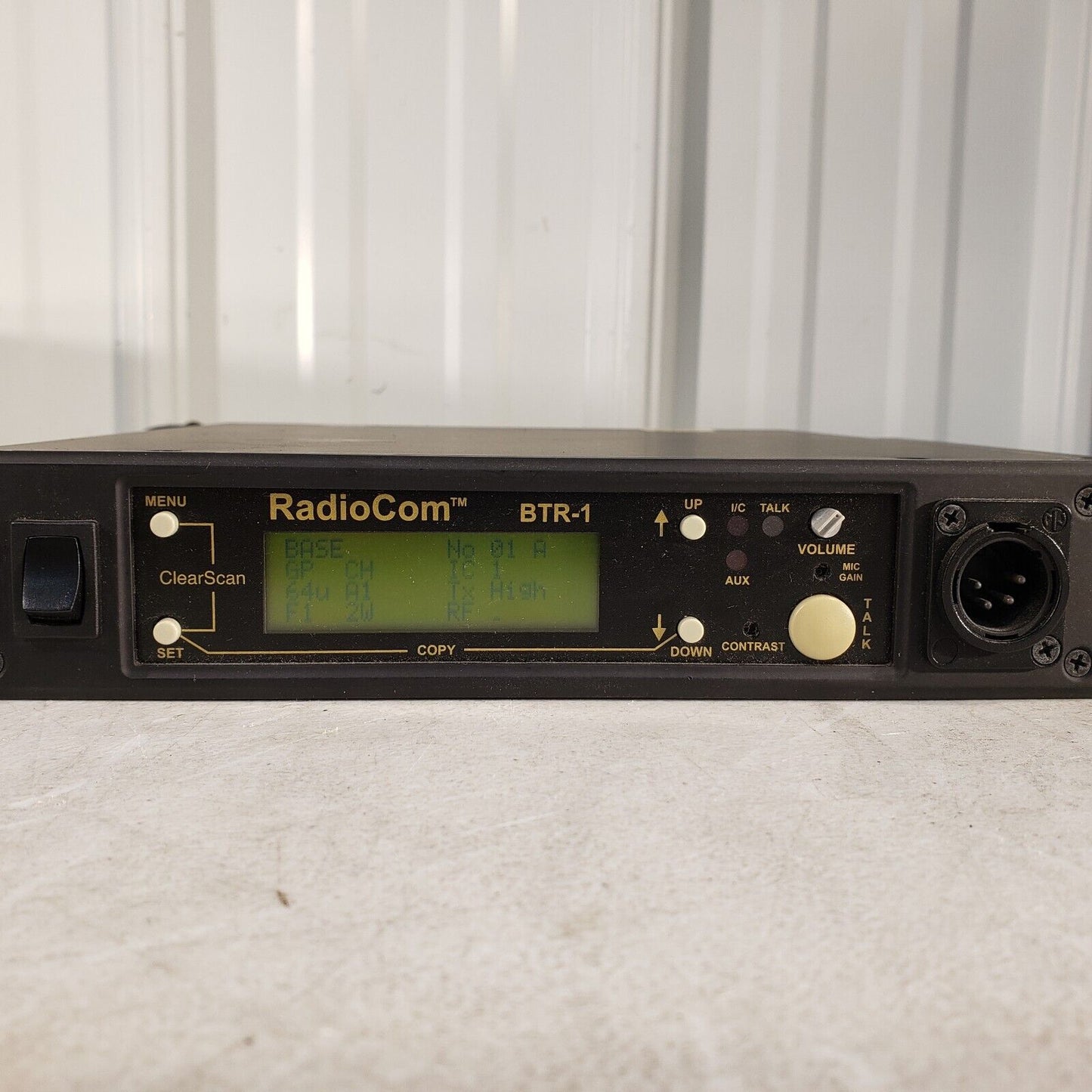 Telex RadioCom BTR-1 Wireless Intercom UHF Wireless Frequency Agile Ba ...