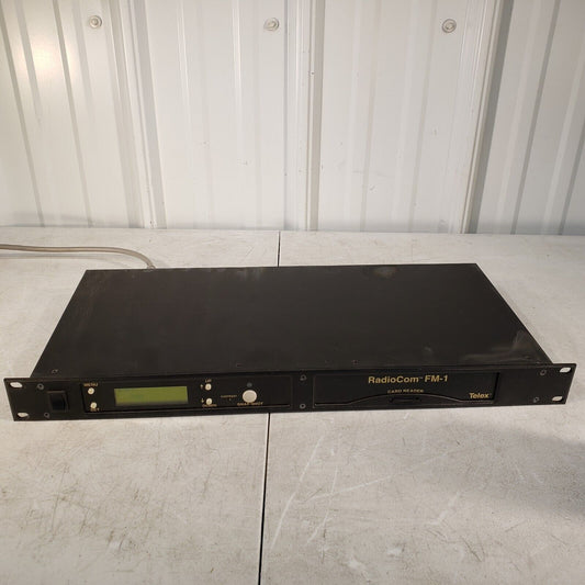 Telex RadioCom FM-1 System Manager Channel UHF