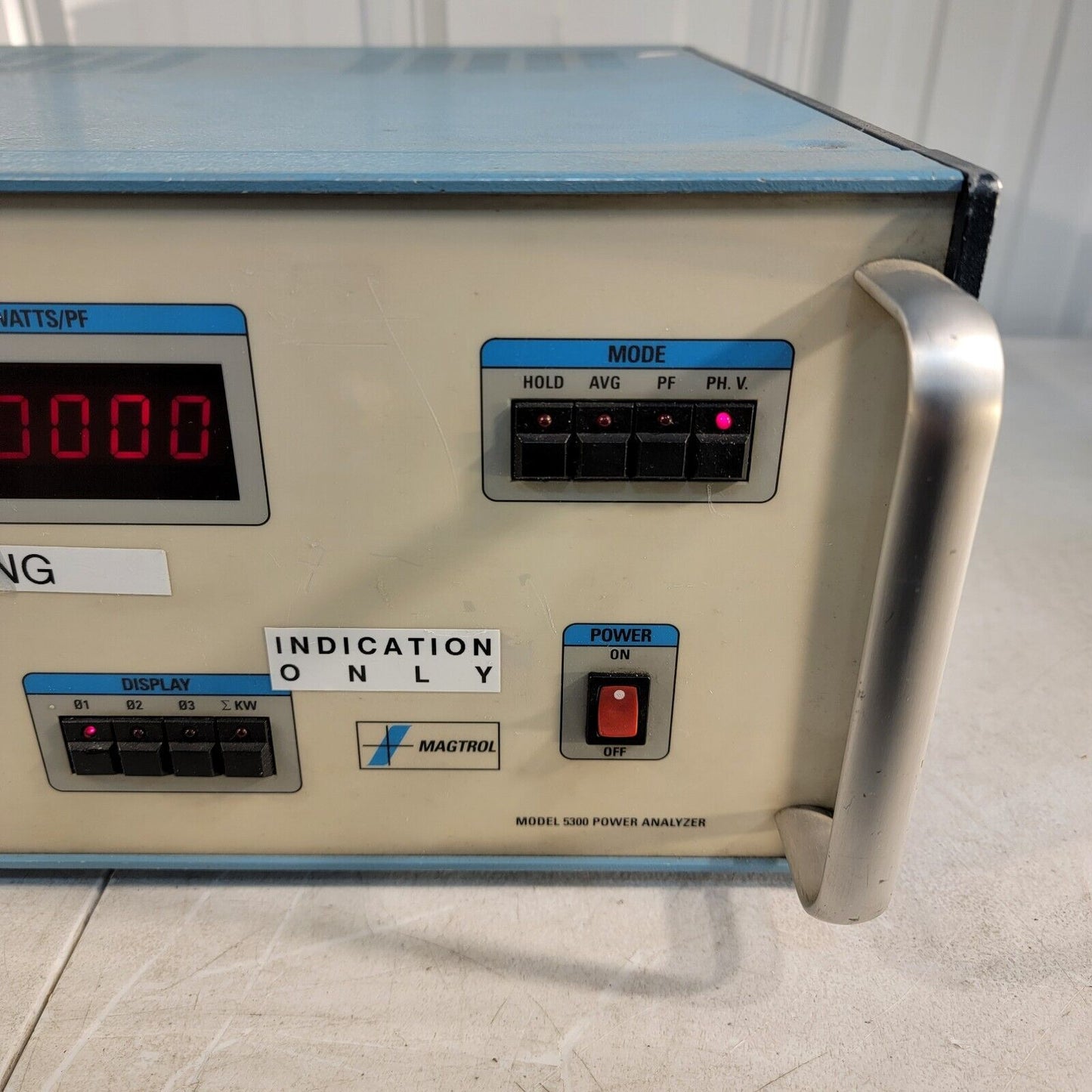 Magtrol 5300 Power Analyzer 3-Phase 1-Phase 100A 600V Max