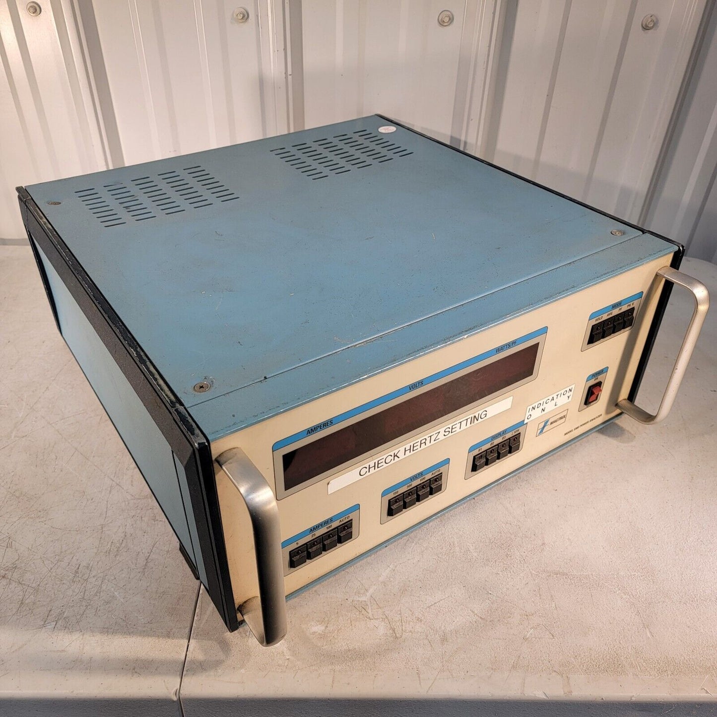 Magtrol 5300 Power Analyzer 3-Phase 1-Phase 100A 600V Max