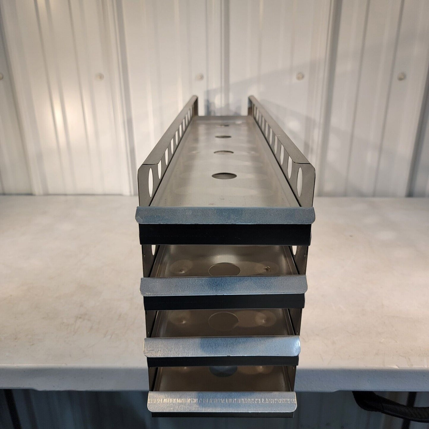 Upright Cryogenic Freezer Rack (Capacity 20 Boxes) with Drawers For 2" Boxes