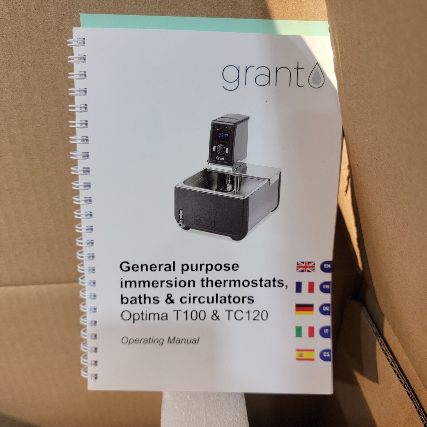 Grant TC120 Heating Circulator w/ Pump and 18L Bath ST18 Stainless Steel
