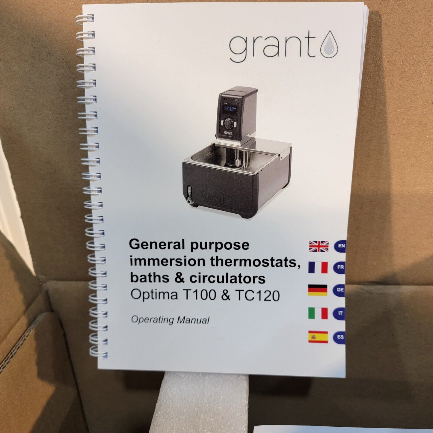 Grant TC120 Heating Circulator w/ Pump and 18L Bath ST18 Stainless Steel