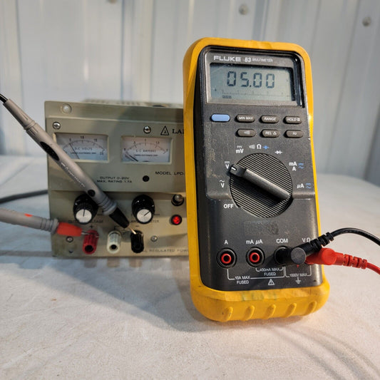 Lambda LPD-421A-FM Dual Adjustable Regulated Power Supply 20VDC 1.7A