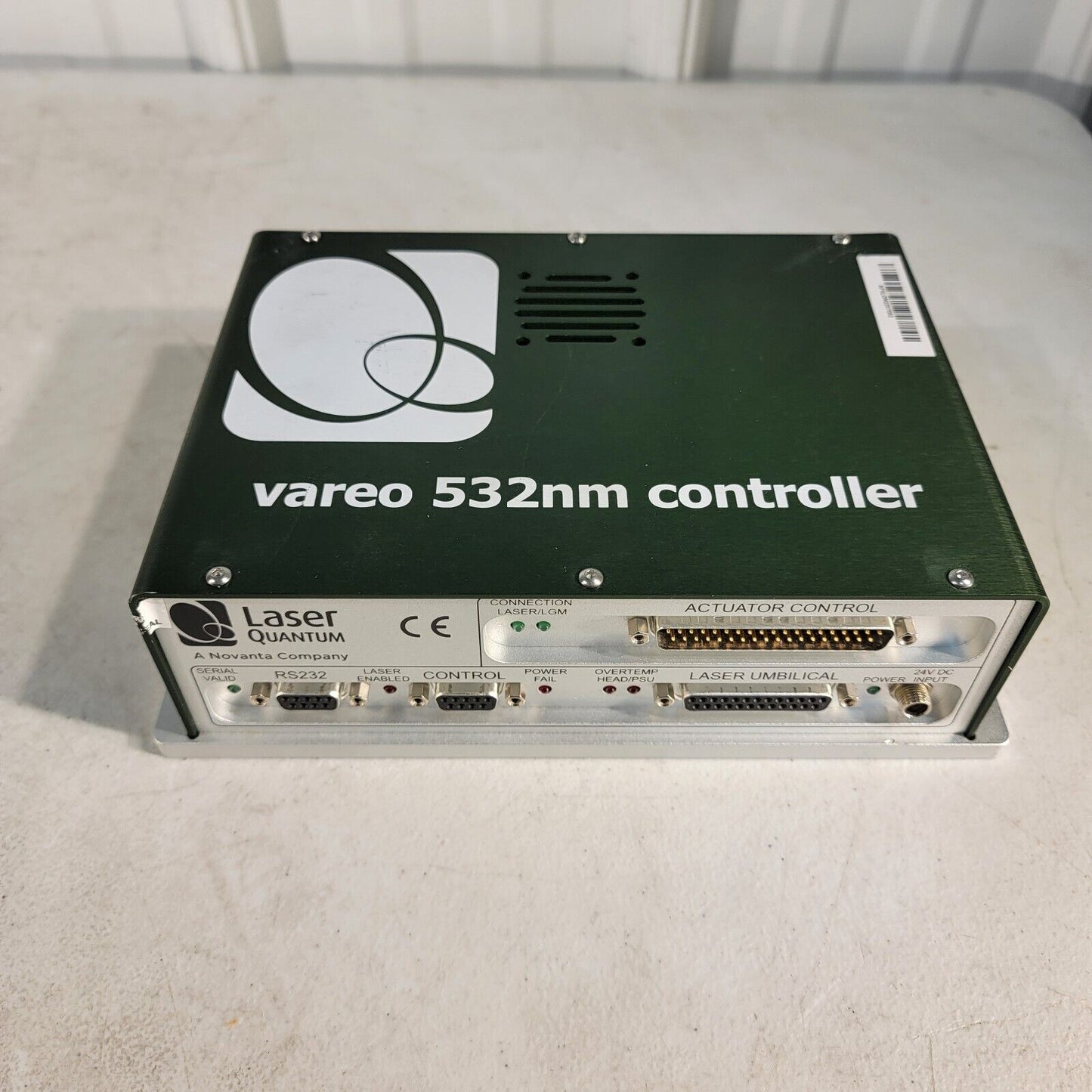 Laser Quantum Novanta Photonics Vareo Green 532nm Controller CW Supply Source