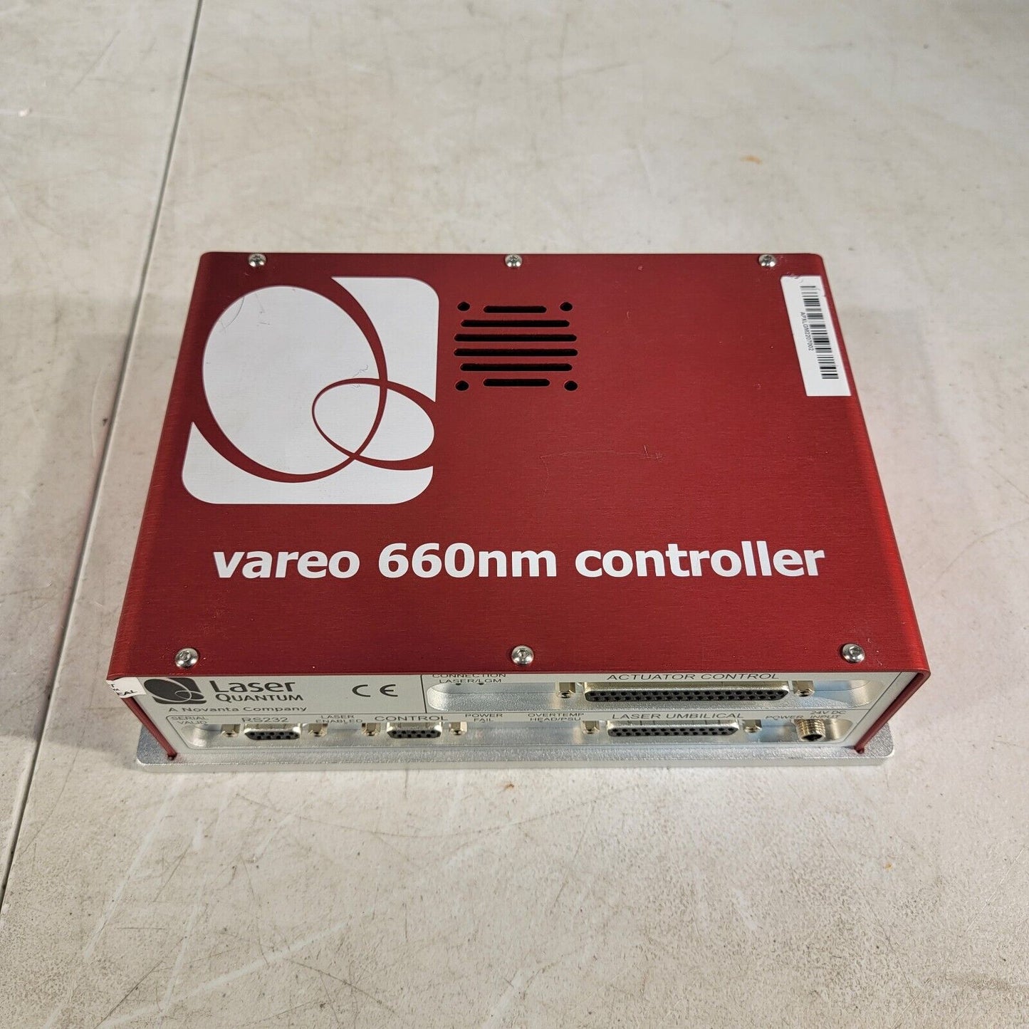 Laser Quantum Novanta Photonics Vareo Red 660nm Controller CW Supply Source