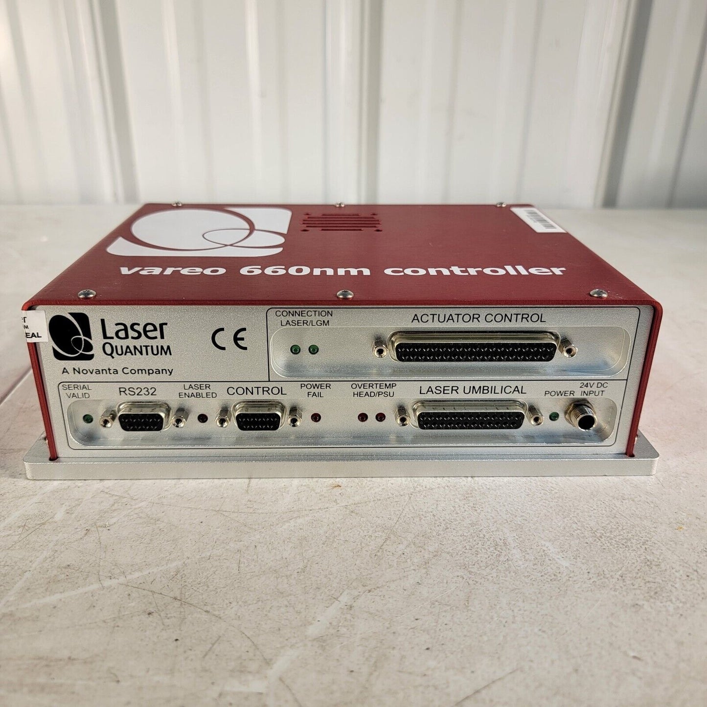Laser Quantum Novanta Photonics Vareo Red 660nm Controller CW Supply Source