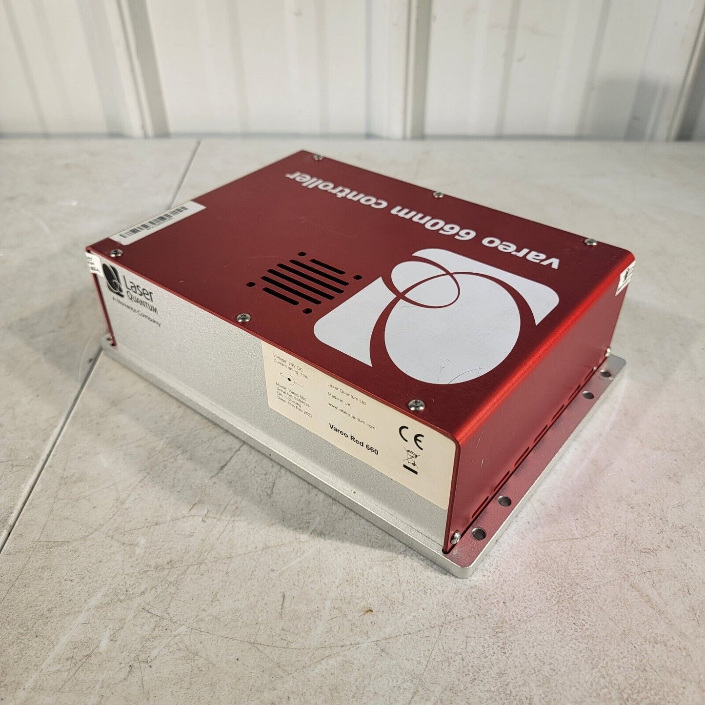Laser Quantum Novanta Photonics Vareo Red 660nm Controller CW Supply Source