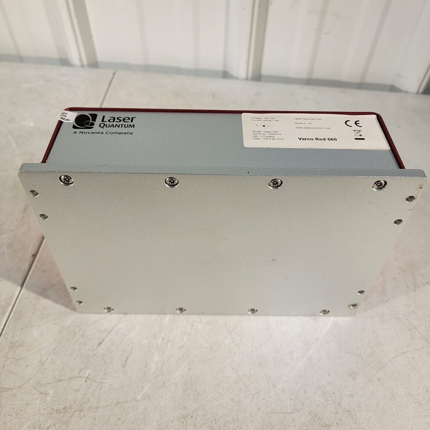 Laser Quantum Novanta Photonics Vareo Red 660nm Controller CW Supply Source