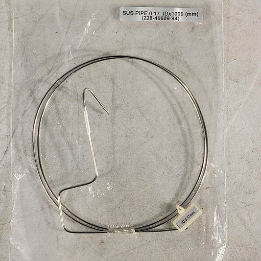 Shimadzu 228-46609-94 SUS Pipe Tube HPLC 0.17mm ID 1000mm Long Stainless