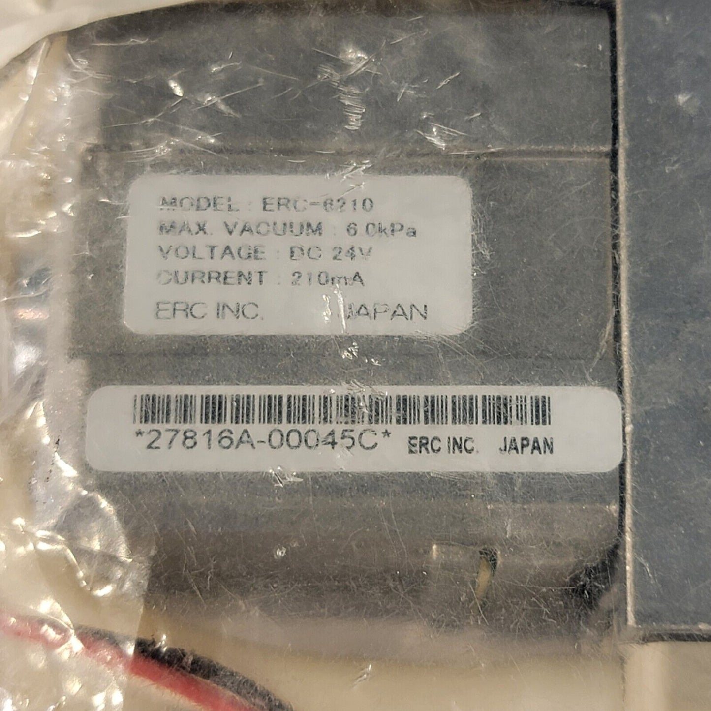 Shimadzu 228-44486-00 ERC-6210 Air Vacuum Pump for DGU-20A Tested- Works New
