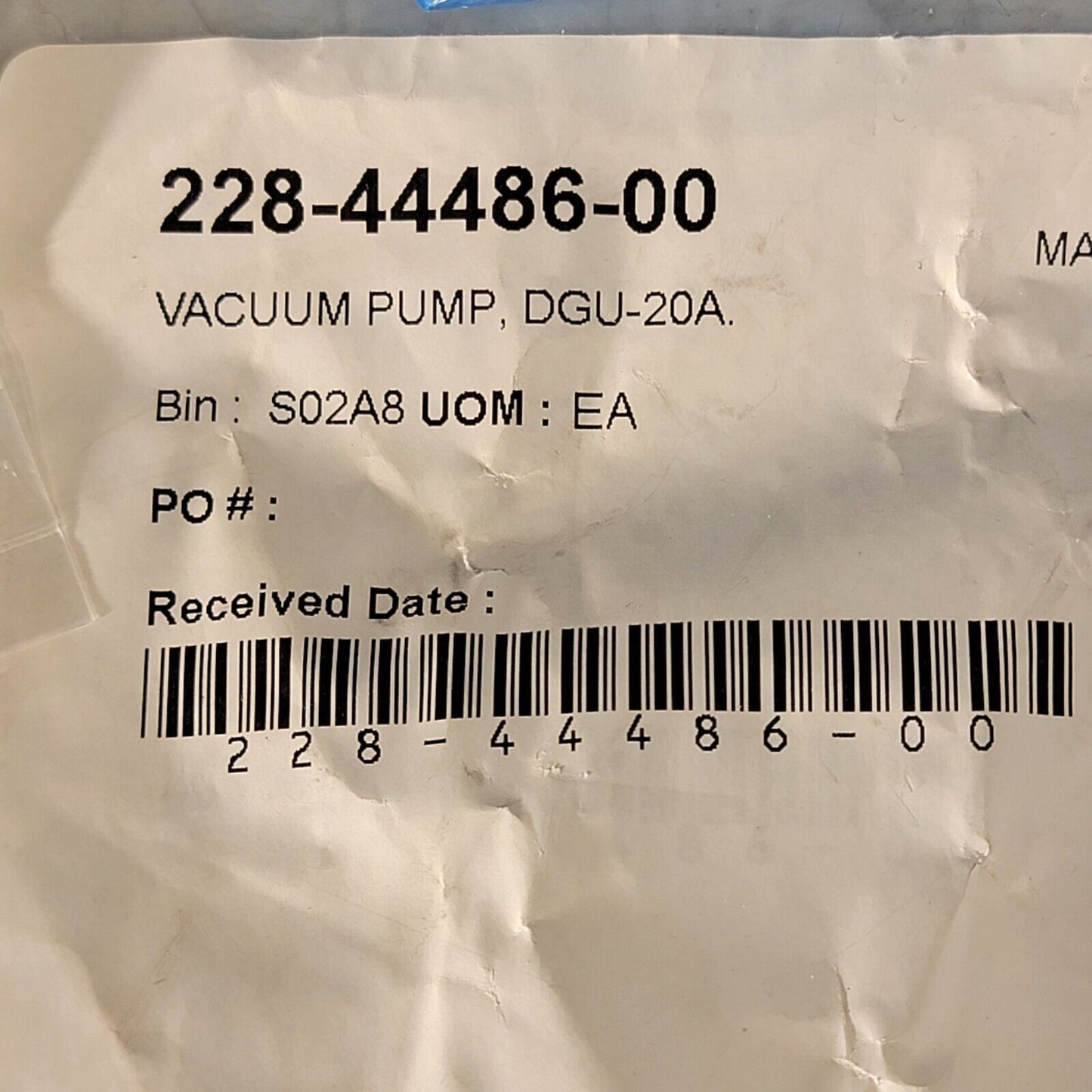Shimadzu 228-44486-00 ERC-6210 Air Vacuum Pump for DGU-20A Tested- Works New