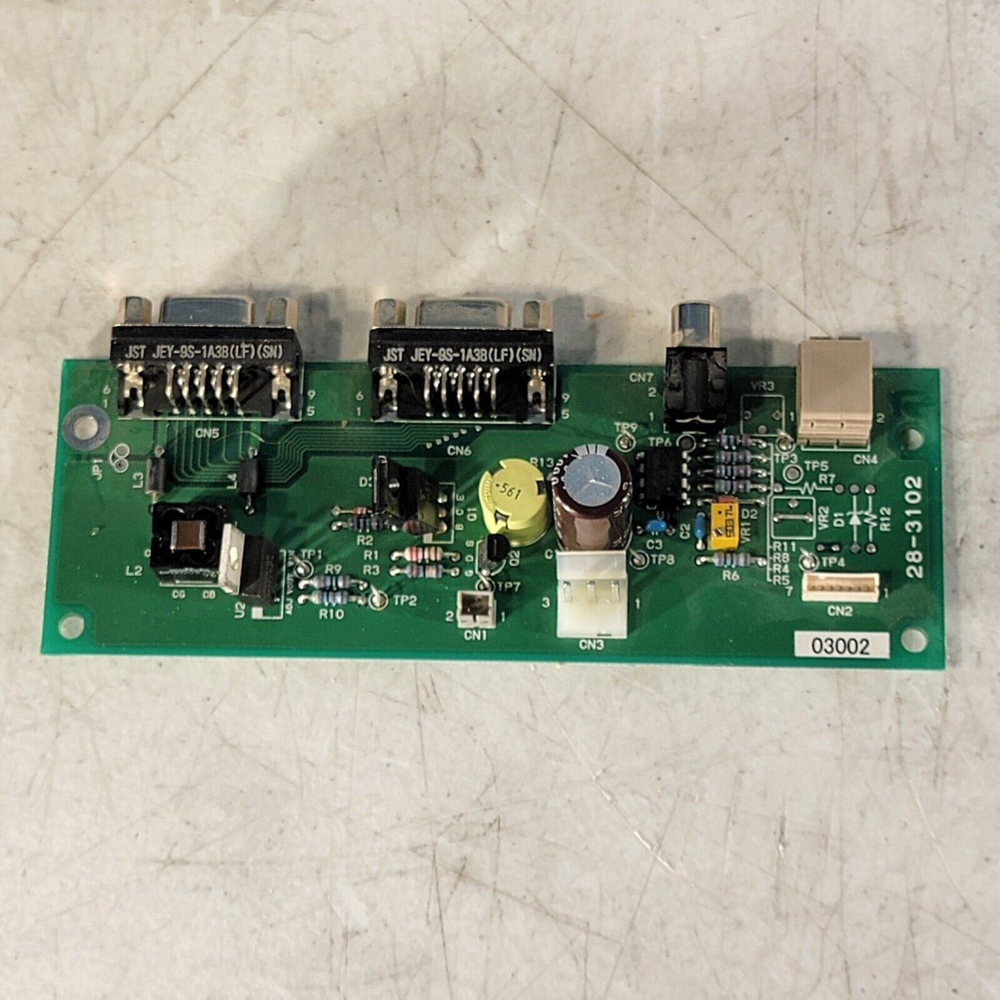 Shimadzu 28-3102 DGU-20A Control Interface Board PCB