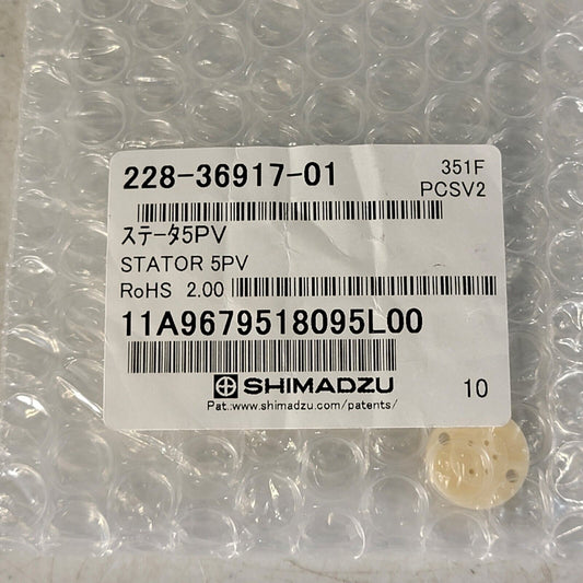 Shimadzu 228-36917-01 Stator Plate LPV 5PV LC-2010/ SIL-20/SIL-HT/Prominence-i