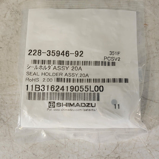 Shimadzu 228-35946-92 Rinse Seal Holder Assembly for LC-20AT
