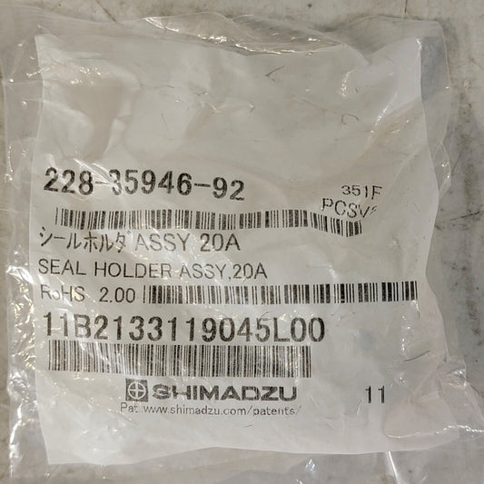 Used Shimadzu 228-35946-92 Rinse Seal Holder Assembly for LC-20AT