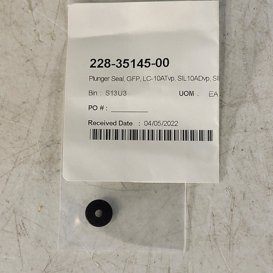 Lot 1x Shimadzu 228-35145-00 Plunger Seal GFP For LC-20AT LC-10AT SIL-20A