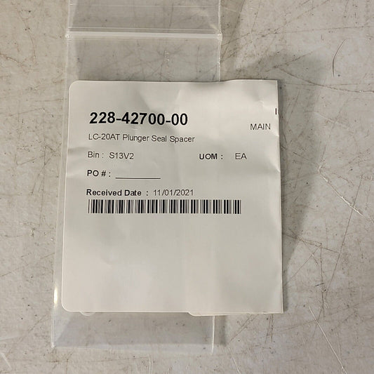 Shimadzu 228-42700-00 Plunger Seal Spacer for GFP Seal LC-20AT