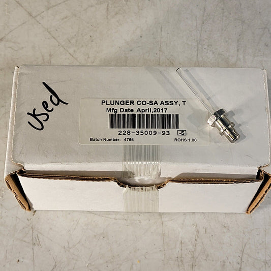 Used Shimadzu 228-35009-93 Sapphire Plunger Assembly CO-SA T For LC-20AT/20Ai
