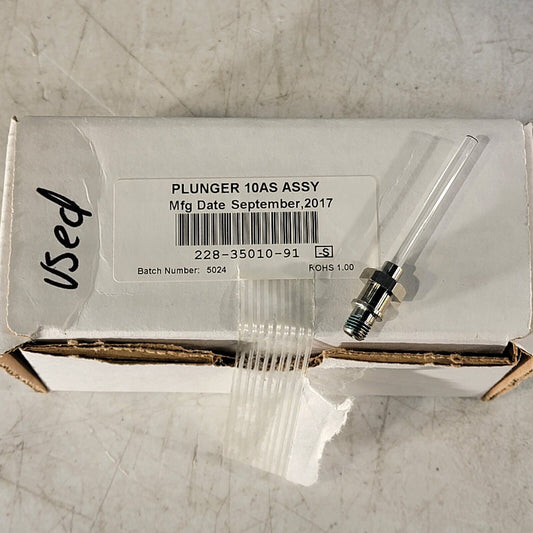 Used Shimadzu 228-35010-91 Metering Pump Plunger Assembly For SIL-20A LC2010