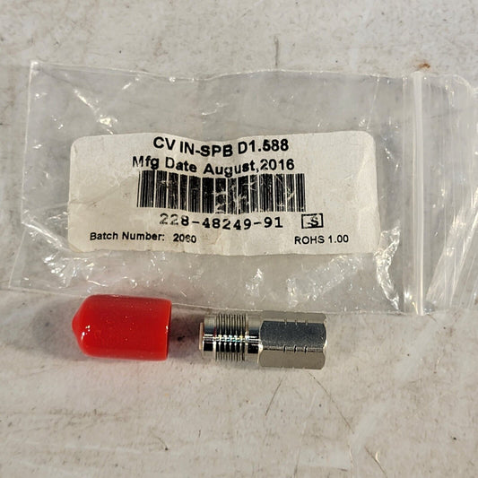 Used Shimadzu 228-48249-91 Inlet Check Valve CV IN-SPB for LC-20 LC-30 LC-40