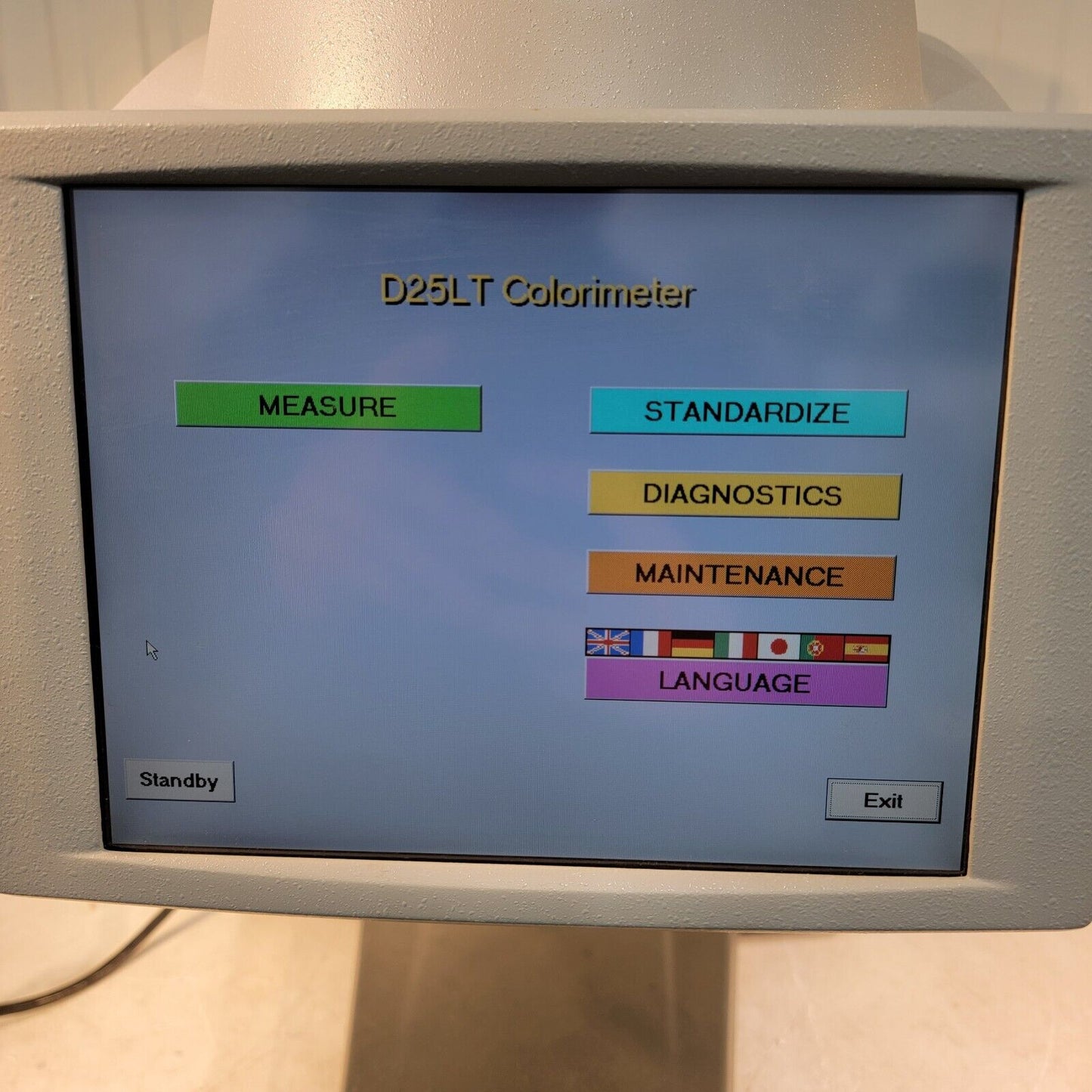 HunterLab D25LT Bulk Colorimeter Analytical Food Color Measurement System