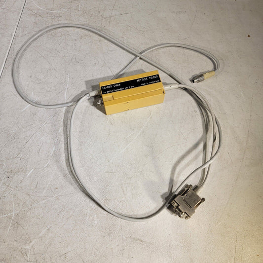 Mettler Toledo LC-RS9 Interface Serial Cable Adapter for AG Analytical Balance