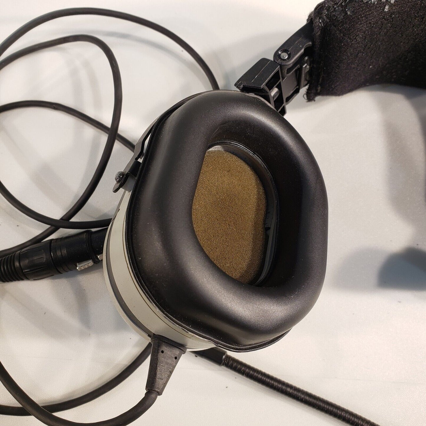 Telex PH-100 Single Ear Headphones w/ Microphone Coach Football Headset
