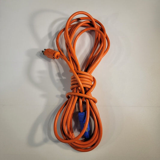 20ft Blue PowerCon NAC3FCA to Male Nema 5-15P Power Cord Connector Cable Neutrik