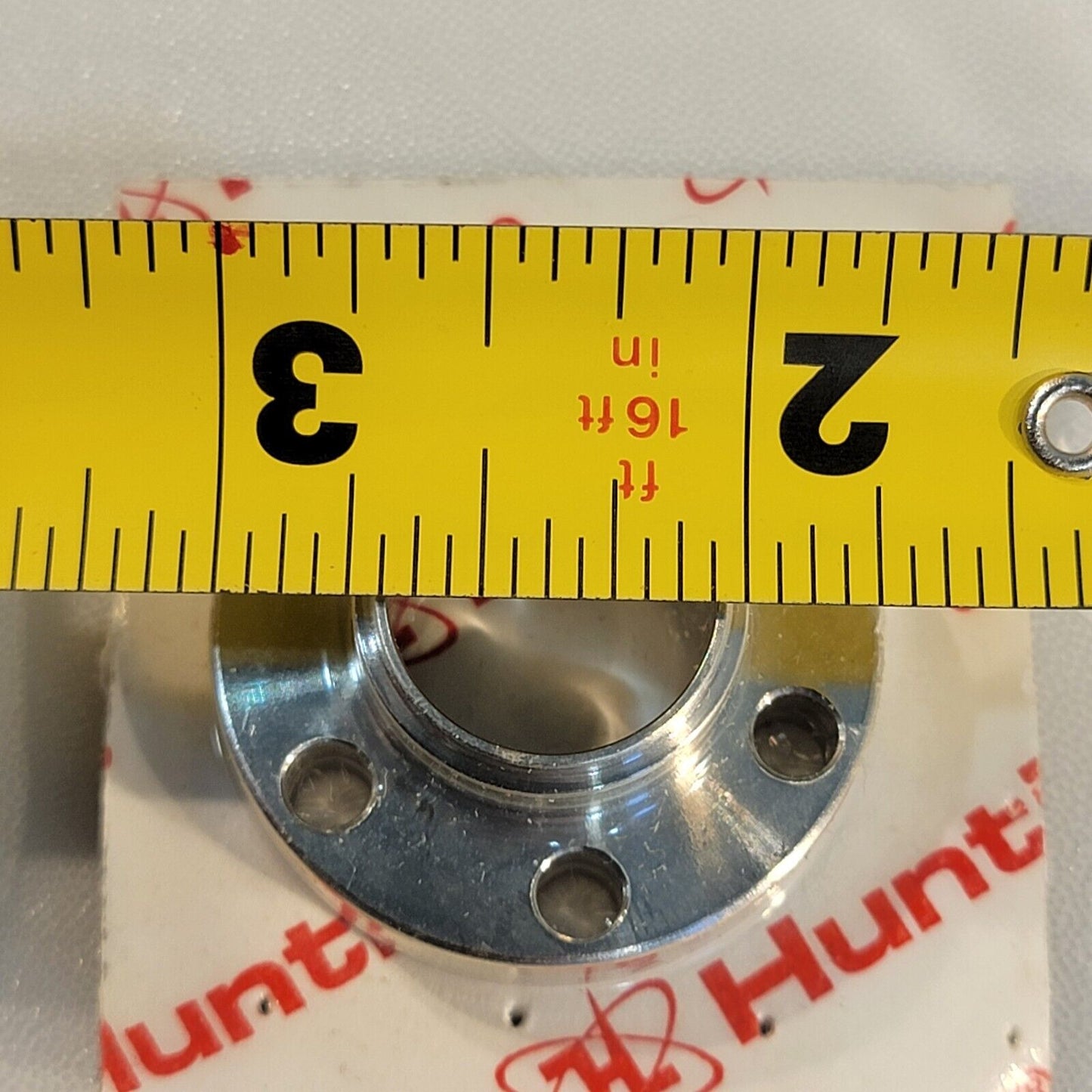 Huntington 1.33" DN16CF Mini Conflat 0.75" Tube Weld End High Vacuum