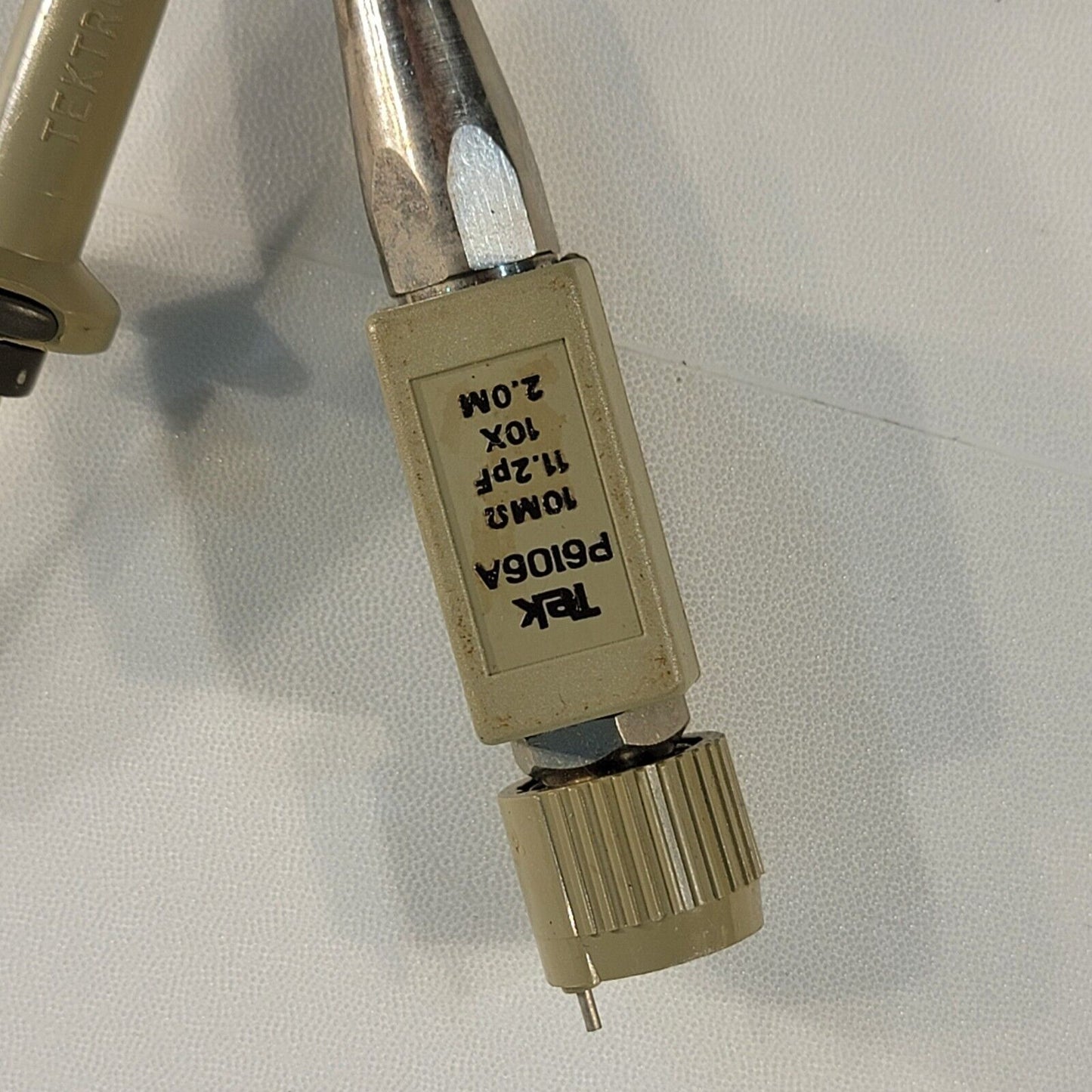 Tektronix TEK P6106A Oscilloscope Probe 10MOhm 11.2pF 10x 2.0M